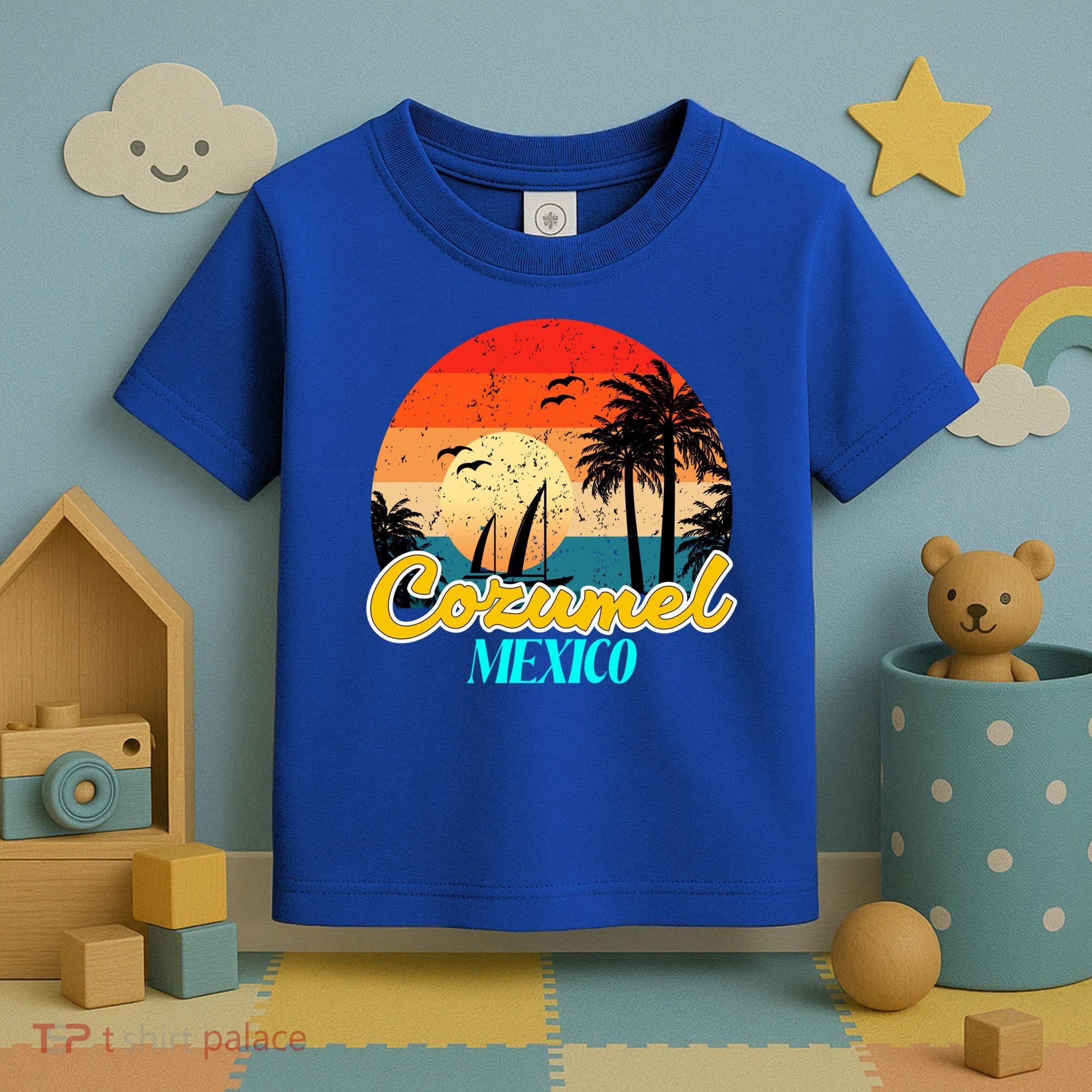 Cozumel Mexico Souvenirs Yucatan Mexico Vacay Mode Gift Toddler T-Shirt