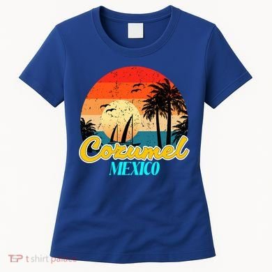 Cozumel Mexico Souvenirs Yucatan Mexico Vacay Mode Gift Women's T-Shirt