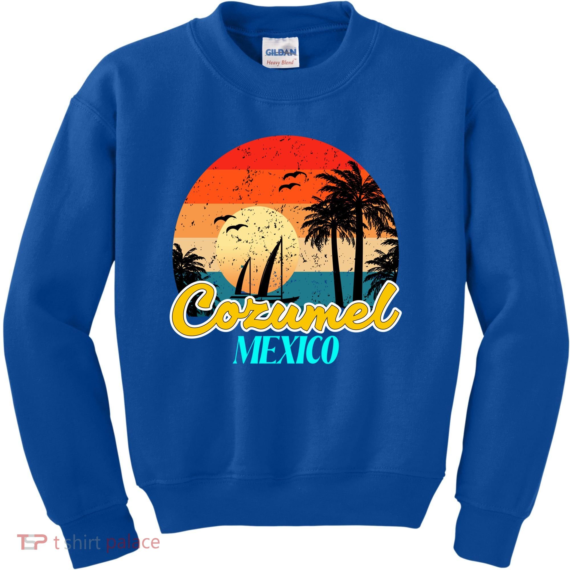 Cozumel Mexico Souvenirs Yucatan Mexico Vacay Mode Gift Kids Sweatshirt