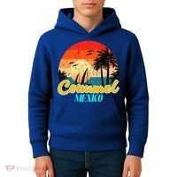 Cozumel Mexico Souvenirs Yucatan Mexico Vacay Mode Gift Kids Hoodie thumb 4