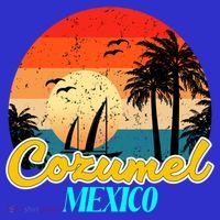 Cozumel Mexico Souvenirs Yucatan Mexico Vacay Mode Gift Kids Long Sleeve Shirt thumb 2