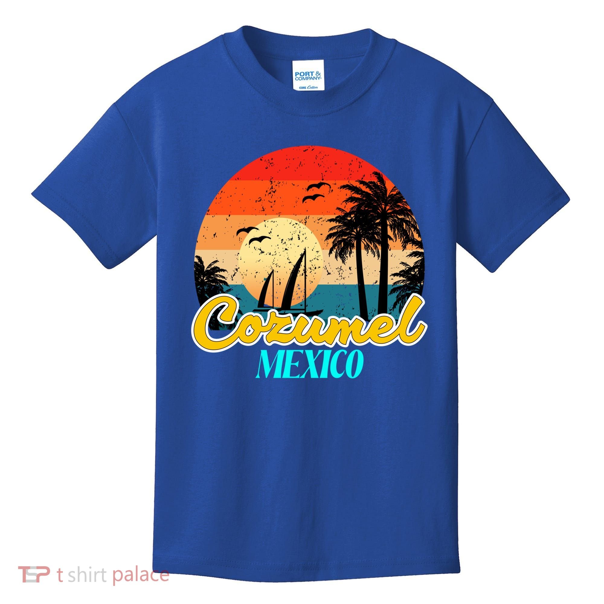 Cozumel Mexico Souvenirs Yucatan Mexico Vacay Mode Gift Kids T-Shirt