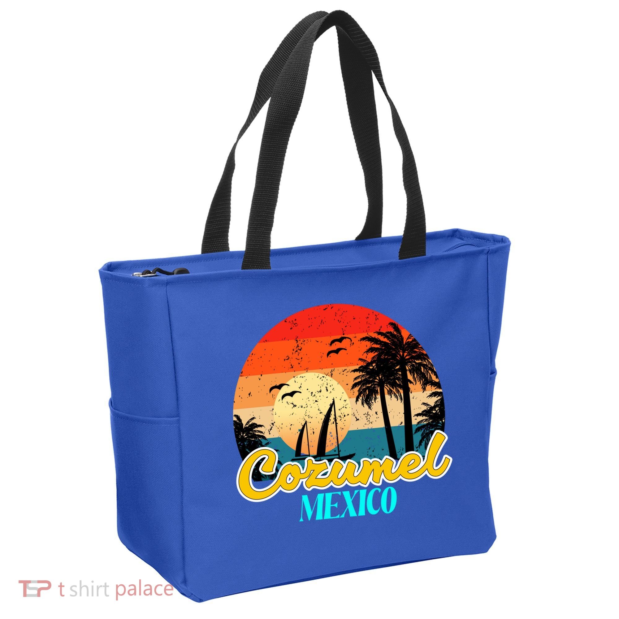 Cozumel Mexico Souvenirs Yucatan Mexico Vacay Mode Gift Tote Bag