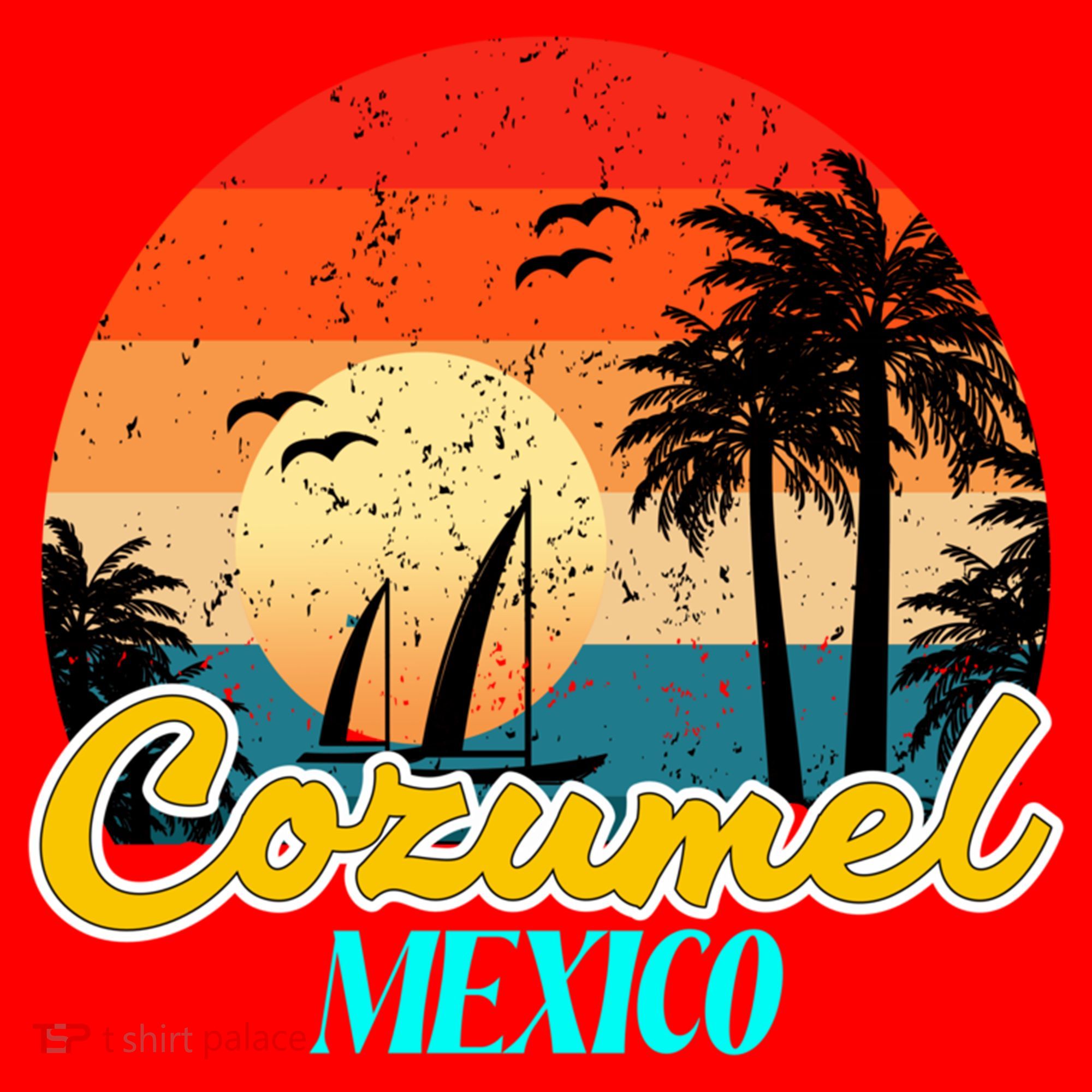 Cozumel Mexico Souvenirs Yucatan Mexico Vacay Mode Gift Santa Hat