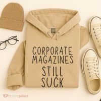 Corporate Magazines Still Suck Grunge Music Rock 90s Hoodie thumb 4