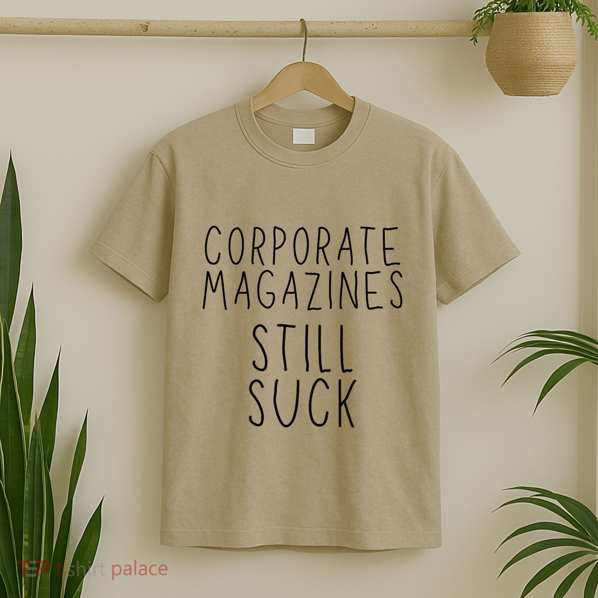 Corporate Magazines Still Suck Grunge Music Rock 90s T-Shirt