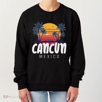 Cancun Mexico Souvenir Family Matching Vacation Cancun Women's Sweatshirt thumb 0