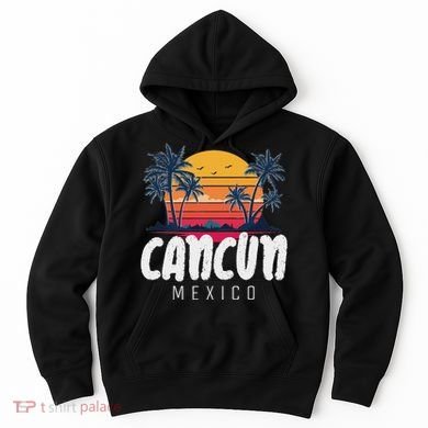 Cancun Mexico Souvenir Family Matching Vacation Cancun Hoodie