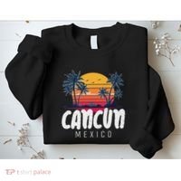 Cancun Mexico Souvenir Family Matching Vacation Cancun Sweatshirt thumb 2