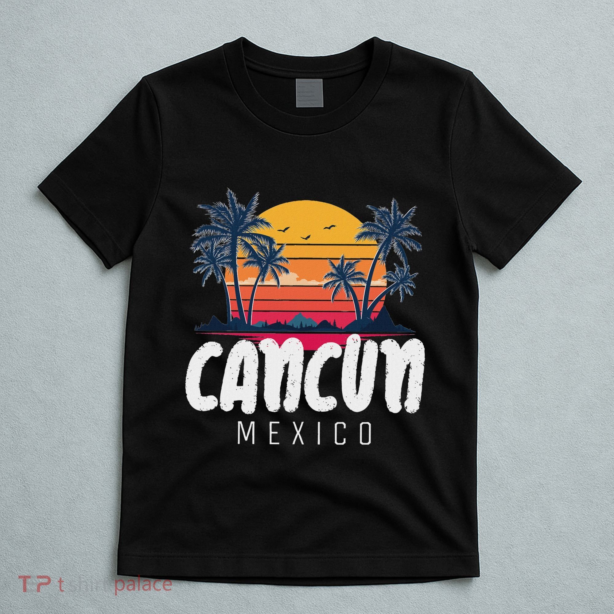 Cancun Mexico Souvenir Family Matching Vacation Cancun T-Shirt