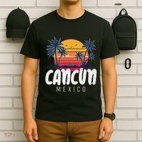 Cancun Mexico Souvenir Family Matching Vacation Cancun T-Shirt thumb 6