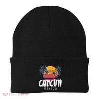 Cancun Mexico Souvenir Family Matching Vacation Cancun Beanie thumb 0