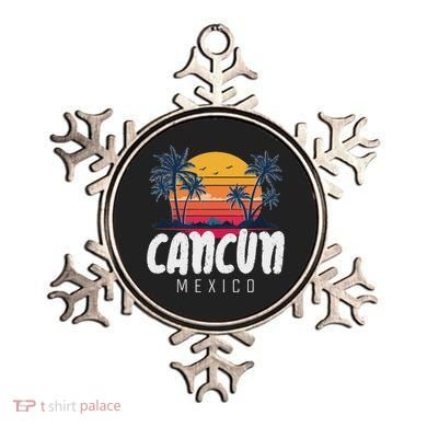 Cancun Mexico Souvenir Family Matching Vacation Cancun Ornament