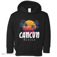 Cancun Mexico Souvenir Family Matching Vacation Cancun Toddler Hoodie thumb 0