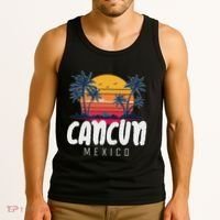 Cancun Mexico Souvenir Family Matching Vacation Cancun Tank Top thumb 3