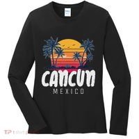 Cancun Mexico Souvenir Family Matching Vacation Cancun Women's Long Sleeve Shirt thumb 0