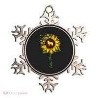 Collie Mom Sunflower Rough Collie Funny Gift Dog Mom Mama Gift Ornament thumb 0