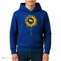 Collie Mom Sunflower Rough Collie Funny Gift Dog Mom Mama Gift Kids Hoodie thumb 4
