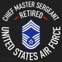 Chief Master Sergeant Retired Retirement Women's Sweatshirt thumb 2