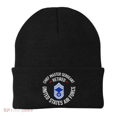 Chief Master Sergeant Retired Retirement Beanie