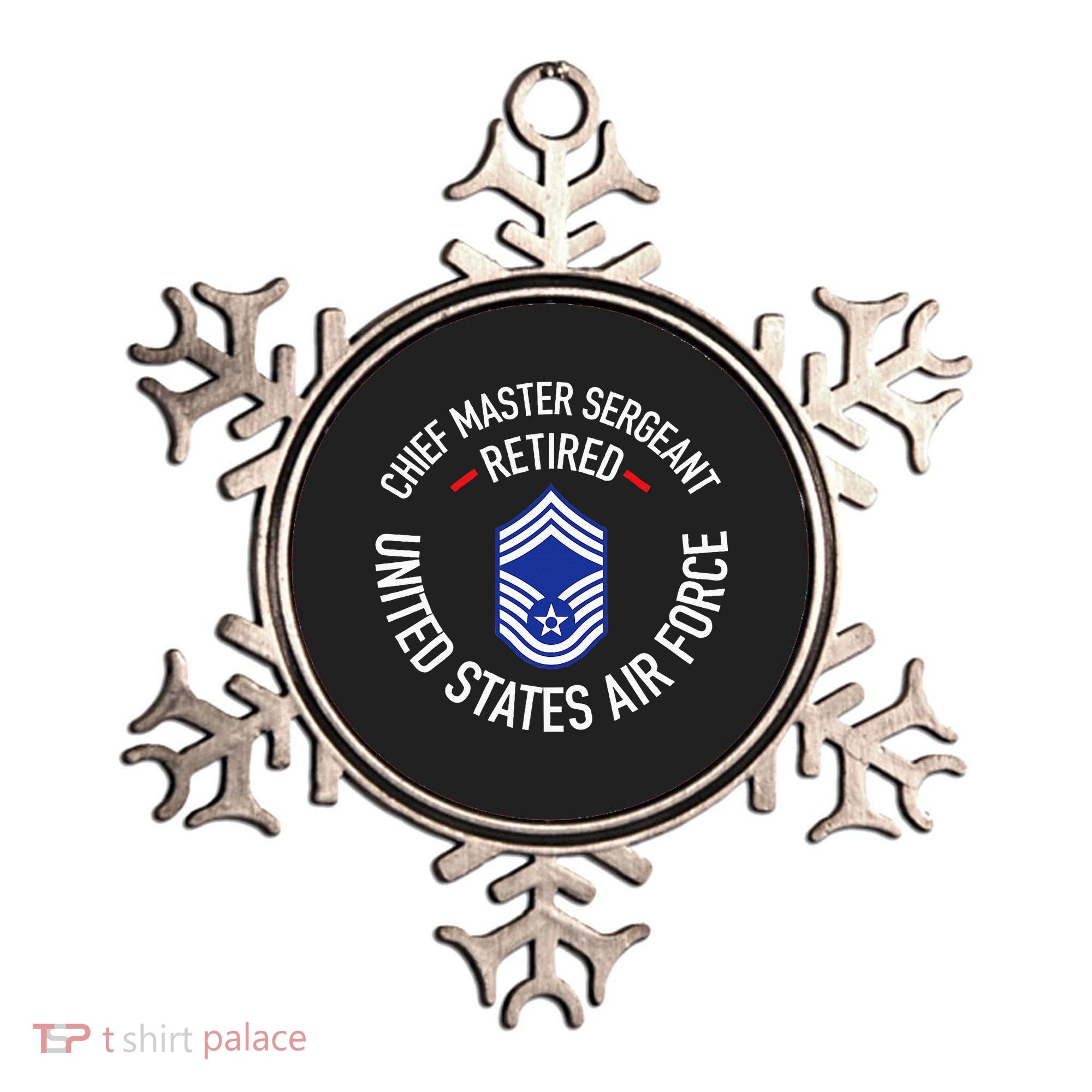 Chief Master Sergeant Retired Retirement Ornament
