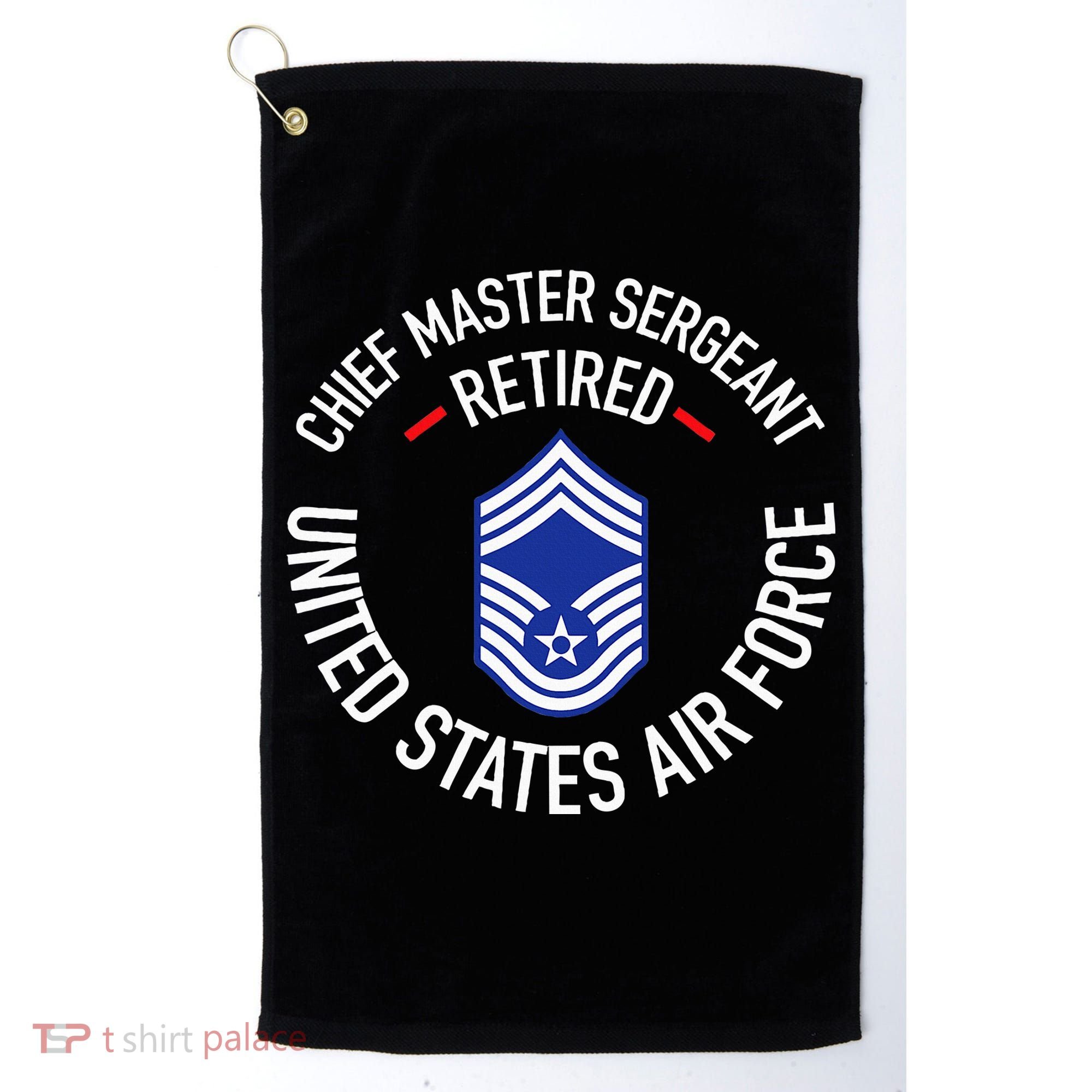 Chief Master Sergeant Retired Retirement Golf Towel