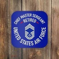 Chief Master Sergeant Retired Retirement Coaster thumb 0