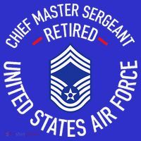 Chief Master Sergeant Retired Retirement Coaster thumb 2