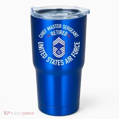 Chief Master Sergeant Retired Retirement Tumbler