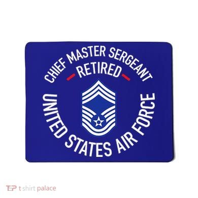 Chief Master Sergeant Retired Retirement Mousepad
