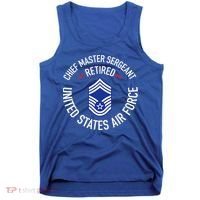 Chief Master Sergeant Retired Retirement Tank Top thumb 0