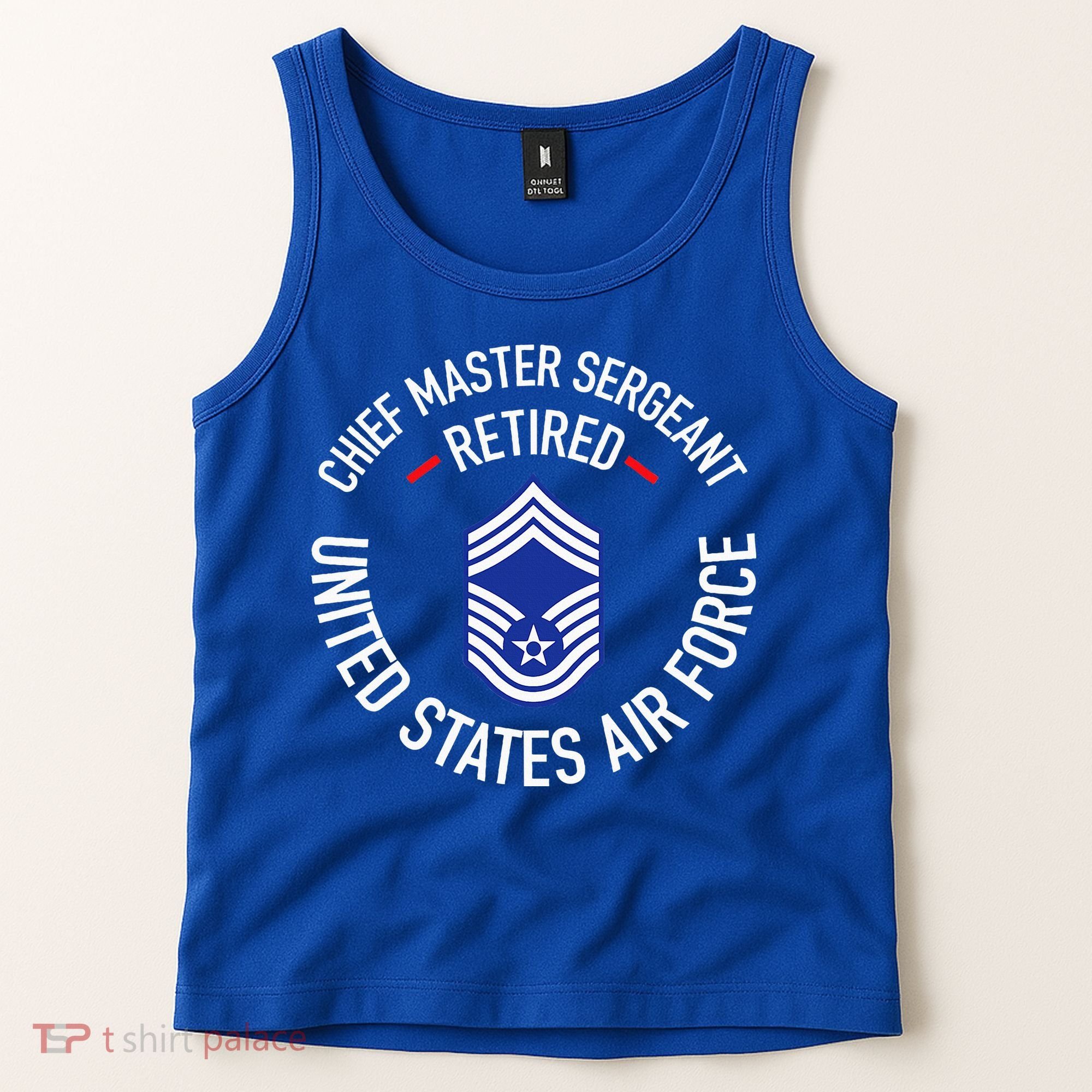 Chief Master Sergeant Retired Retirement Tank Top