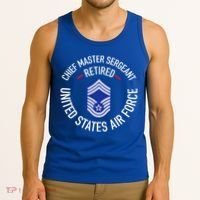 Chief Master Sergeant Retired Retirement Tank Top thumb 3