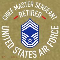 Chief Master Sergeant Retired Retirement Garment-Dyed Women's Muscle Tee thumb 6