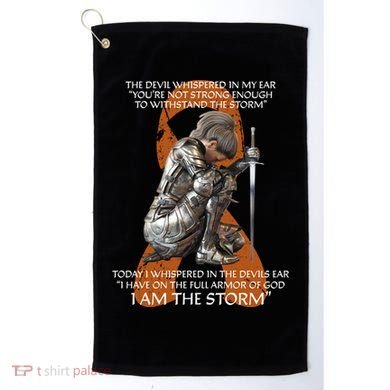 Cute Multiple Sclerosis Gift Great Gift Funny Gift Awareness Cool Gift Golf Towel