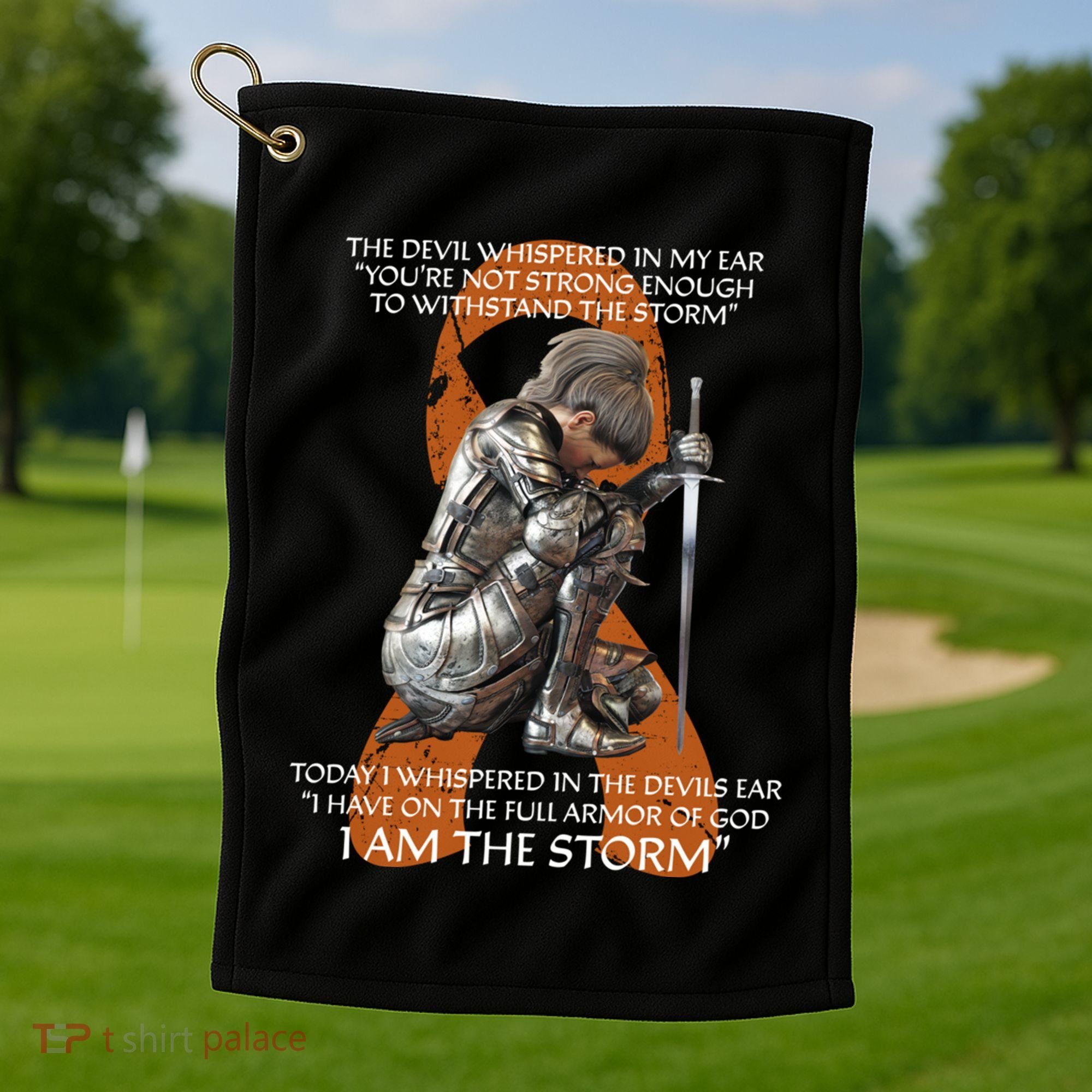 Cute Multiple Sclerosis Gift Great Gift Funny Gift Awareness Cool Gift Golf Towel