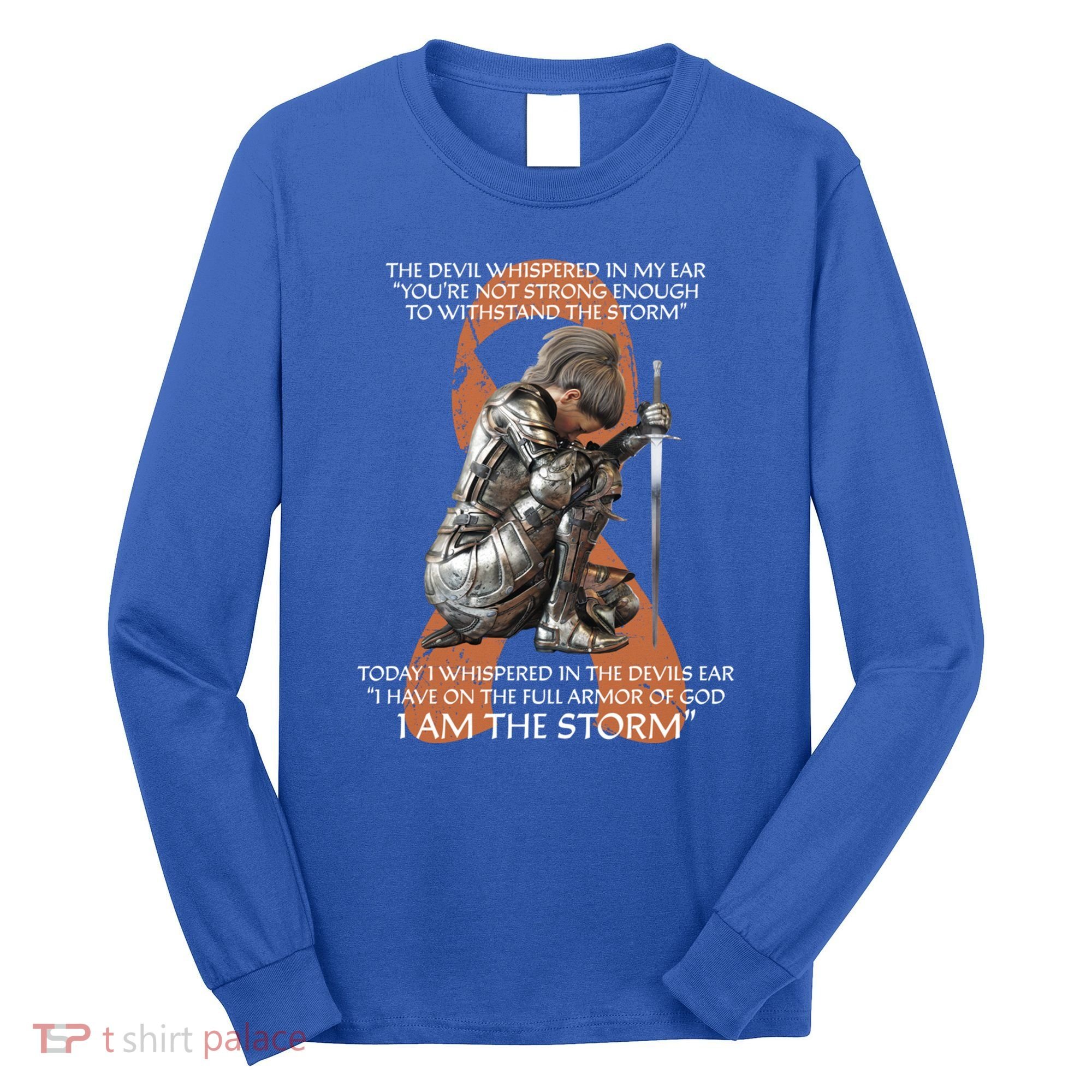 Cute Multiple Sclerosis Gift Great Gift Funny Gift Awareness Cool Gift Long Sleeve Shirt