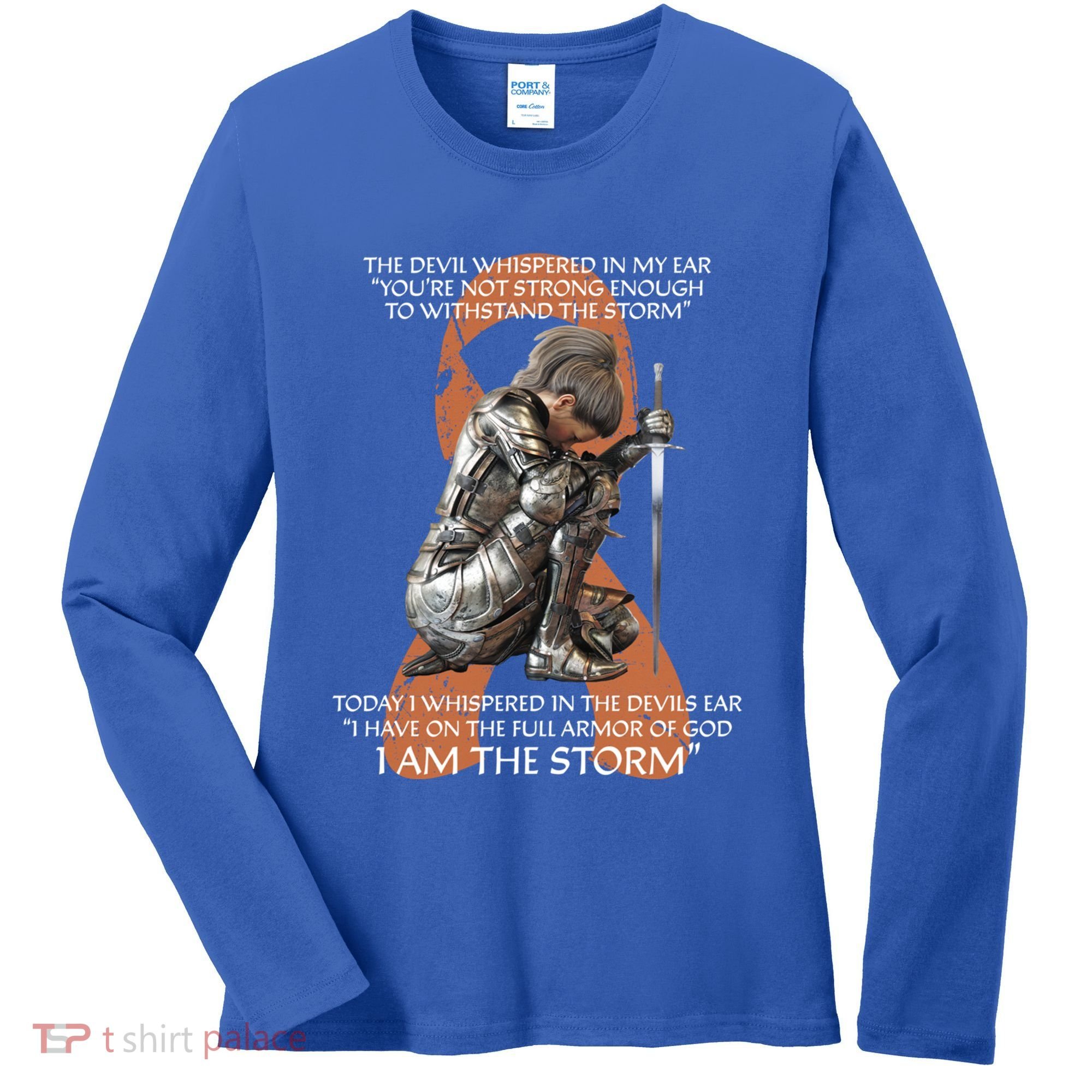 Cute Multiple Sclerosis Gift Great Gift Funny Gift Awareness Cool Gift Women's Long Sleeve Shirt