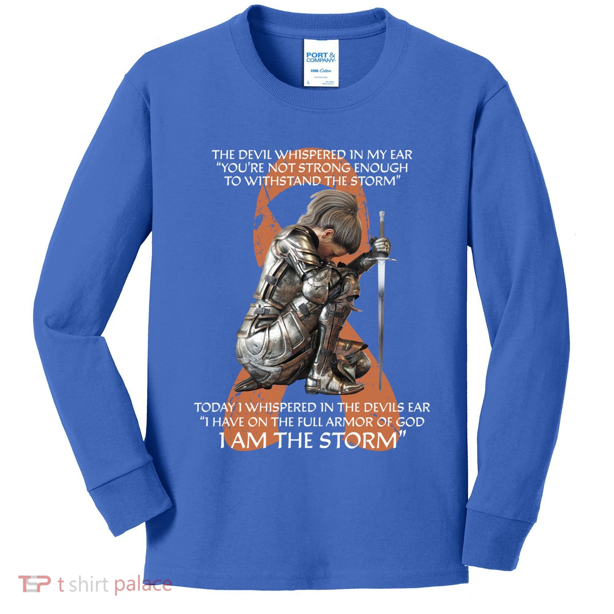 Cute Multiple Sclerosis Gift Great Gift Funny Gift Awareness Cool Gift Kids Long Sleeve Shirt