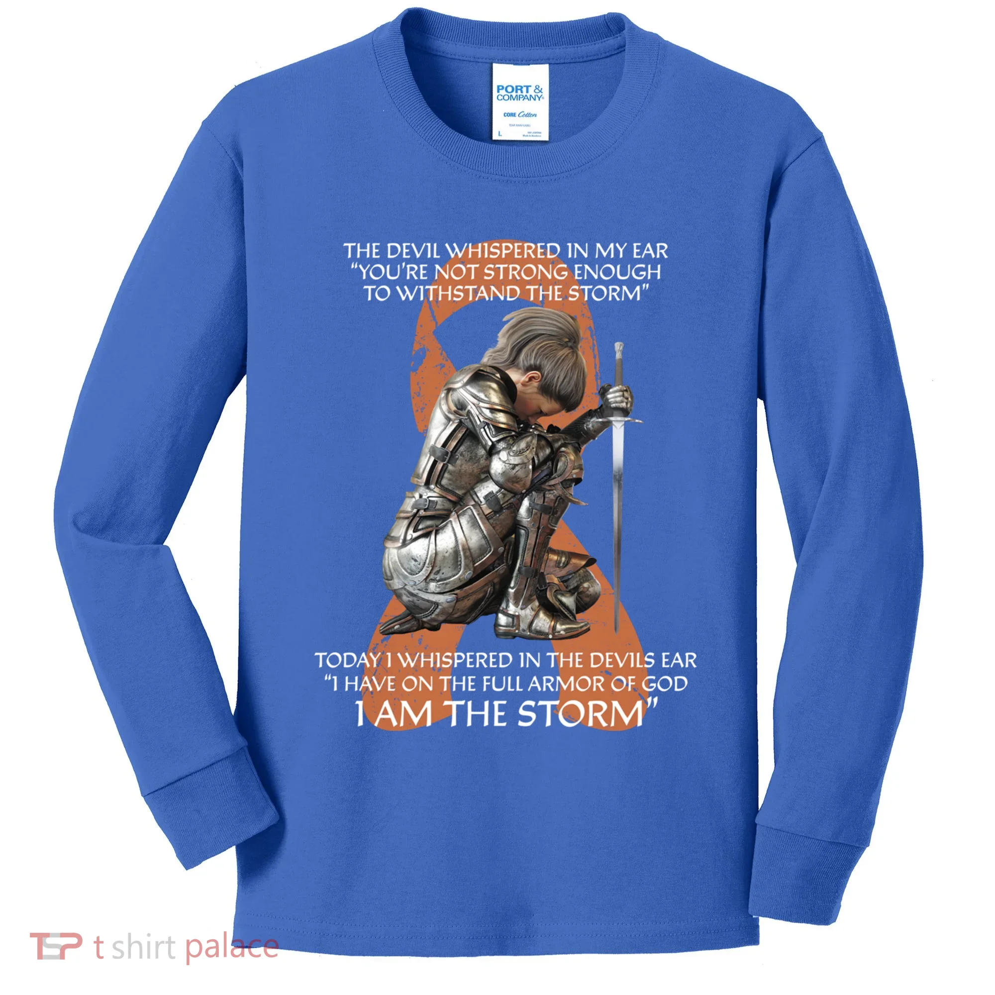 Cute Multiple Sclerosis Gift Great Gift Funny Gift Awareness Cool Gift Kids Long Sleeve Shirt