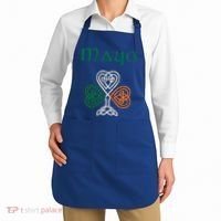County Mayo Shamrock Ireland Flag Craic And Ceol Gift Apron thumb 2