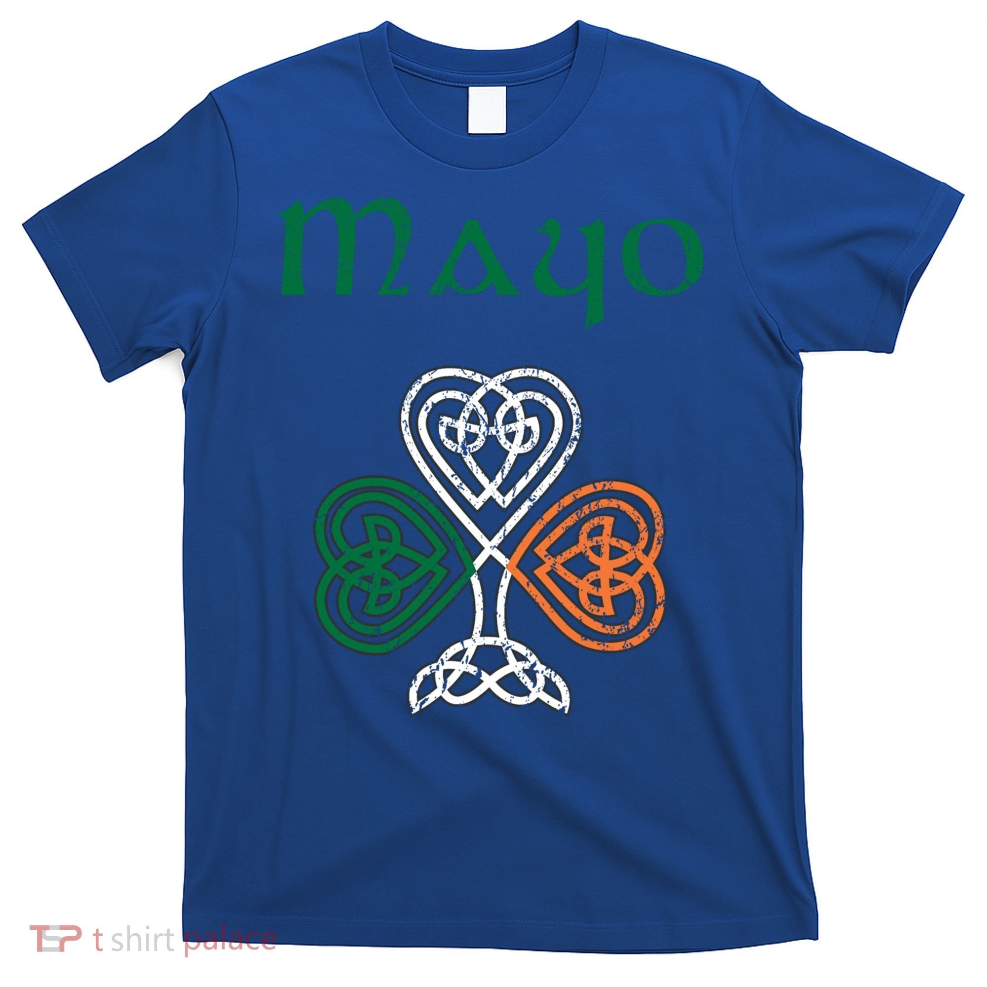 County Mayo Shamrock Ireland Flag Craic And Ceol Gift T-Shirt