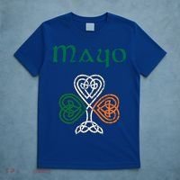 County Mayo Shamrock Ireland Flag Craic And Ceol Gift T-Shirt thumb 5