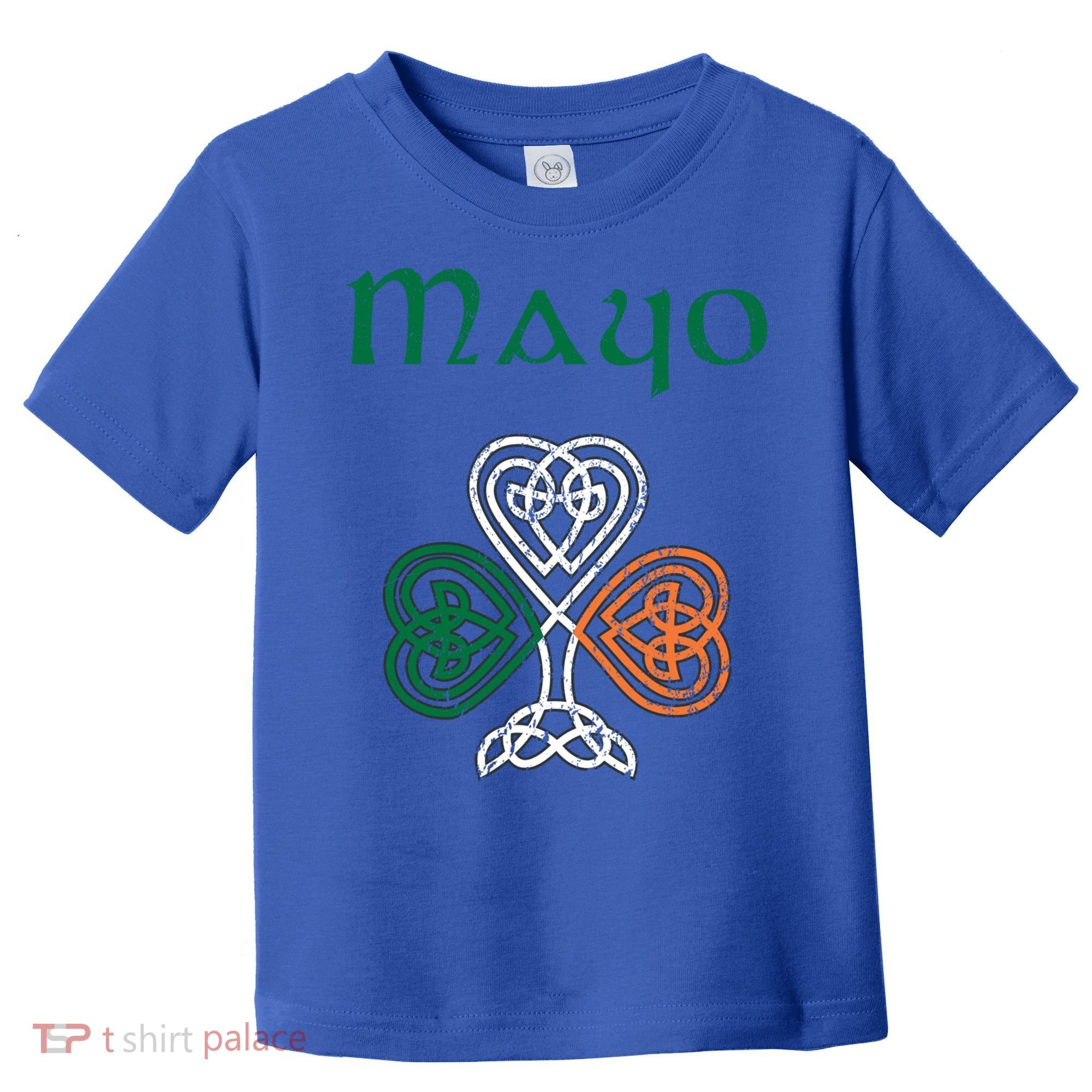 County Mayo Shamrock Ireland Flag Craic And Ceol Gift Toddler T-Shirt
