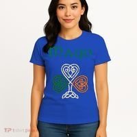 County Mayo Shamrock Ireland Flag Craic And Ceol Gift Women's T-Shirt thumb 4