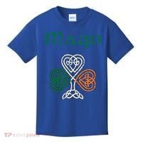 County Mayo Shamrock Ireland Flag Craic And Ceol Gift Kids T-Shirt thumb 0