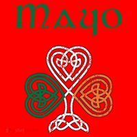 County Mayo Shamrock Ireland Flag Craic And Ceol Gift Santa Hat thumb 1