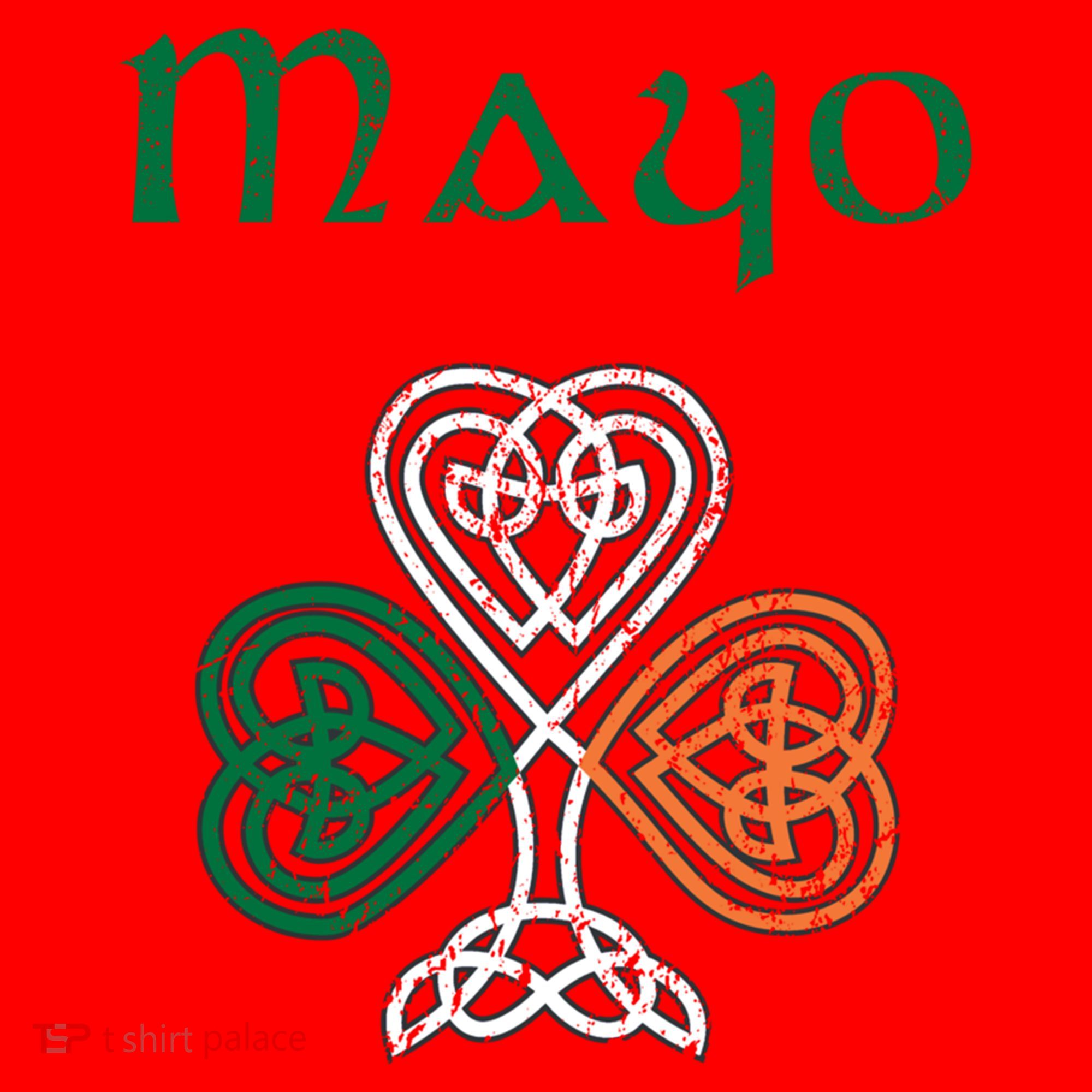 County Mayo Shamrock Ireland Flag Craic And Ceol Gift Santa Hat