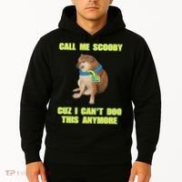 Call Me Scooby Cuz I Cant Doo This Anymore Hoodie thumb 2