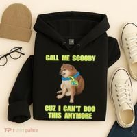 Call Me Scooby Cuz I Cant Doo This Anymore Hoodie thumb 4